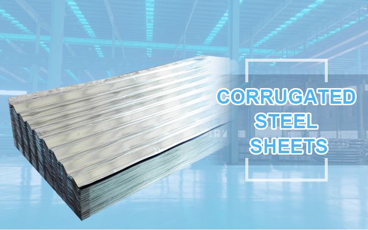 Aluminium Coated Corrugated Zinc Roof Sheets