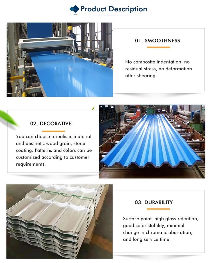 Color Coated Aluminum Zinc Steel Roofing Sheet