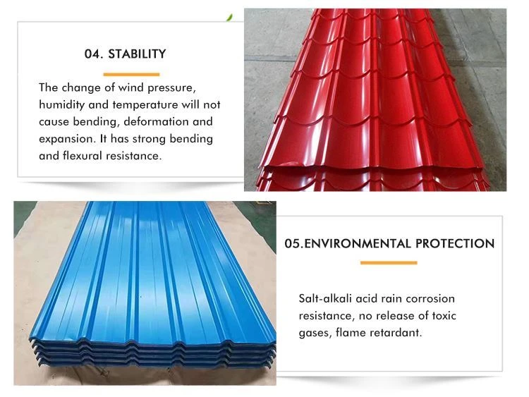 Color Coated Aluminum Zinc Steel Roofing Sheet