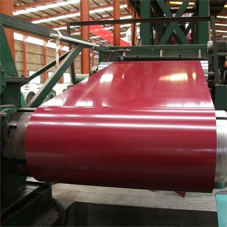 PPGI GI Atap Logam Bergelombang 16 Gauge Baja Galvanis
